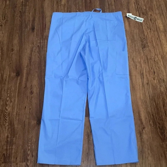 Medical Scrubs Cargo Pants Blue Size XL 5-Pocket NWT - Picture 6 of 7